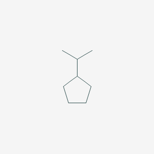 molecular formula C8H16 B043312 异丙基环戊烷 CAS No. 3875-51-2