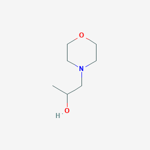 molecular formula C7H15NO2 B043313 N-(2-Hydroxypropyl)morpholine CAS No. 2109-66-2