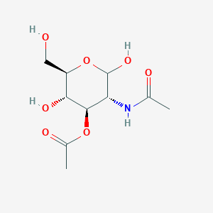 2-Acetamido-3-O-acetyl-2-deoxy-D-glucopyranose