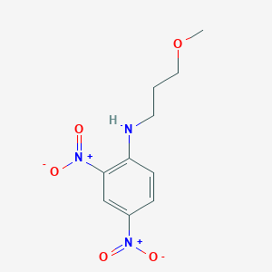 molecular formula C10H13N3O5 B4331790 N-(3-methoxypropyl)-2,4-dinitroaniline 
