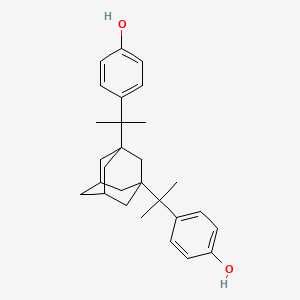 molecular formula C28H36O2 B4331970 4-(2-{3-[2-(4-HYDROXYPHENYL)PROPAN-2-YL]ADAMANTAN-1-YL}PROPAN-2-YL)PHENOL 