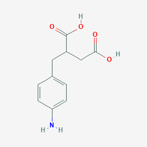 molecular formula C11H13NO4 B043345 4-Amino-D,L-benzylsuccinic Acid CAS No. 75043-31-1
