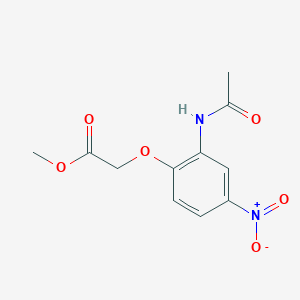 methyl [2-(acetylamino)-4-nitrophenoxy]acetate