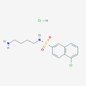 N-(4-Aminobutyl)-5-chloronaphthalene-2-sulfonamide Hydrochloride