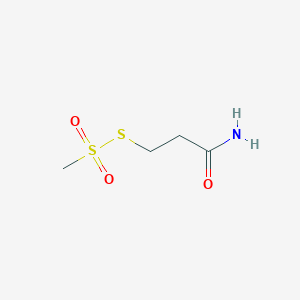 3-Methylsulfonylsulfanylpropanamide