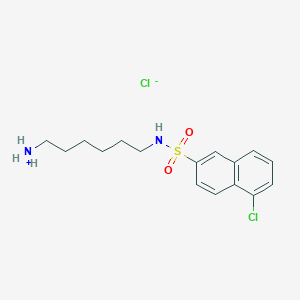 molecular formula C16H22Cl2N2O2S B043373 W-9 hydrochloride CAS No. 69762-85-2