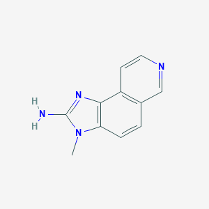 molecular formula C11H10N4 B043382 2-Amino-3-methyl-3h-imidazo[4,5-f]isoquinoline CAS No. 147293-15-0