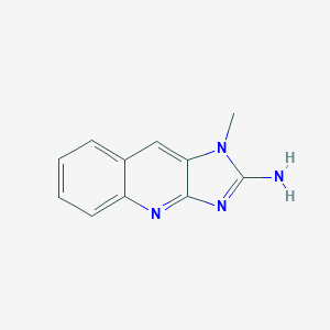 molecular formula C11H10N4 B043384 2-Amino-1-methylimidazo[4,5-b]quinoline CAS No. 156215-58-6