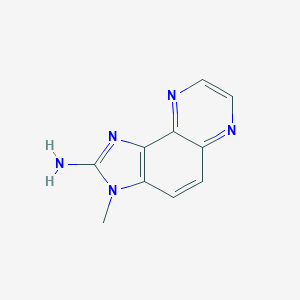 molecular formula C10H9N5 B043390 2-Amino-3-methyl-3H-imidazo[4,5-f]quinoxaline CAS No. 108354-47-8