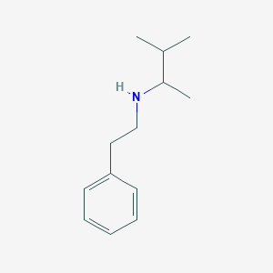 N-(1,2-dimethylpropyl)-N-(2-phenylethyl)amine