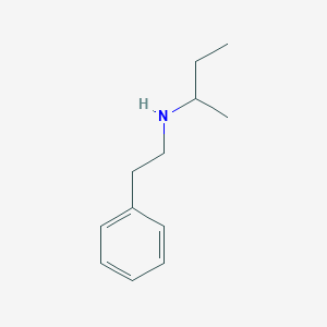 (Butan-2-yl)(2-phenylethyl)amine