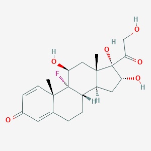 molecular formula C21H27FO6 B000434 Triamcinolone CAS No. 124-94-7