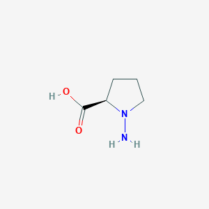 molecular formula C5H10N2O2 B043405 N-Amino-D-proline CAS No. 10139-05-6