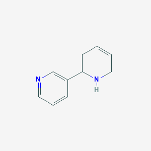 molecular formula C10H12N2 B043417 1,2,3,6-四氢-2,3'-联吡啶 CAS No. 2743-90-0