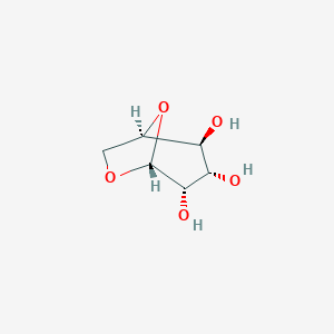 molecular formula C6H10O5 B043426 1,6-Anhydro-beta-D-mannopyranose CAS No. 14168-65-1