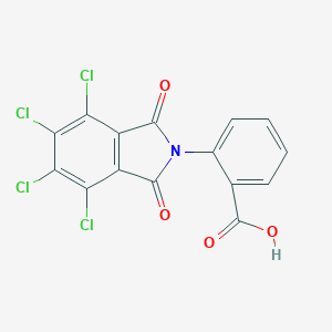 B434283 2-(4,5,6,7-tetrachloro-1,3-dioxo-1,3-dihydro-2H-isoindol-2-yl)benzoic acid CAS No. 351998-35-1