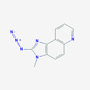 molecular formula C11H8N6 B043432 2-叠氮-3-甲基咪唑并[4,5-f]喹啉 CAS No. 115397-29-0