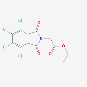 molecular formula C13H9Cl4NO4 B434444 isopropyl (4,5,6,7-tetrachloro-1,3-dioxo-1,3-dihydro-2H-isoindol-2-yl)acetate CAS No. 175658-35-2