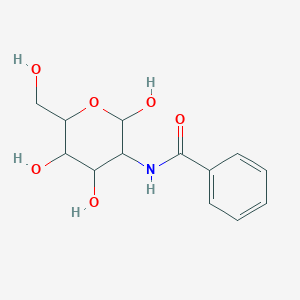 N-[2,4,5-trihydroxy-6-(hydroxymethyl)oxan-3-yl]benzamide