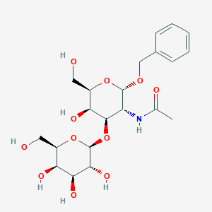 Benzyl 2-acetamido-2-deoxy-3-O-beta-D-galactopyranosyl-alpha-D-galactopyranoside