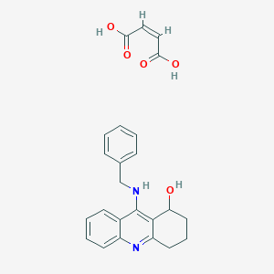 molecular formula C24H24N2O5 B043459 Suronacrine maleate CAS No. 113108-86-4