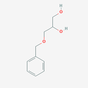 molecular formula C10H14O3 B043463 3-(Benzyloxy)propane-1,2-diol CAS No. 4799-67-1
