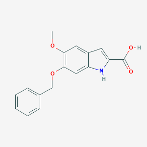6-(Benzyloxy)-5-methoxy-1H-indole-2-carboxylic acid