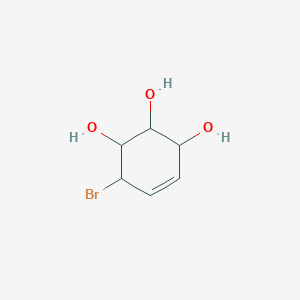 molecular formula C6H9BrO3 B043486 6-Bromocyclohex-4-ene-1,2,3-triol CAS No. 42014-74-4