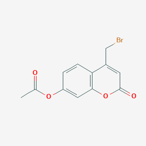molecular formula C12H9BrO4 B043489 4-Bromomethyl-7-acetoxycoumarin CAS No. 2747-04-8