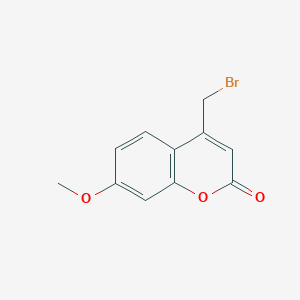 molecular formula C11H9BrO3 B043491 4-Bromomethyl-7-methoxycoumarin CAS No. 35231-44-8