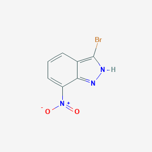 molecular formula C7H4BrN3O2 B043493 3-Bromo-7-Nitroindazole CAS No. 74209-34-0