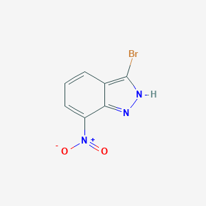 molecular formula C7H4BrN3O2 B043493 3-Bromo-7-nitroindazole CAS No. 74209-34-0