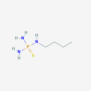 molecular formula C4H14N3PS B043497 n-Butylphosphorothioic triamide CAS No. 94317-64-3
