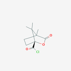 molecular formula C₁₀H₁₃ClO₃ B043498 (1S)-(-)-Camphanic chloride CAS No. 39637-74-6