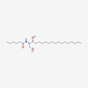 molecular formula C24H49NO3 B043511 N-[(2S,3R)-1,3-dihydroxyoctadecan-2-yl]hexanamide CAS No. 171039-13-7