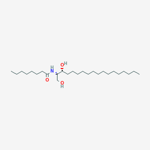 molecular formula C26H53NO3 B043514 N-[(2S,3R)-1,3-二羟基十八烷-2-基]辛酰胺 CAS No. 145774-33-0