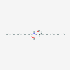 molecular formula C34H67NO3 B043515 N-Palmitoylsphingosine CAS No. 24696-26-2