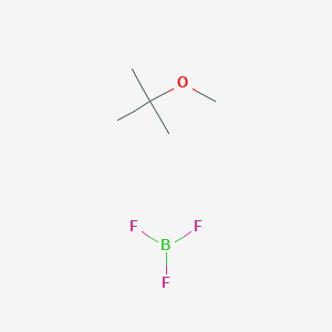 molecular formula C5H12BF3O B043523 Boron trifluoride tert-butyl methyl etherate CAS No. 123334-27-0