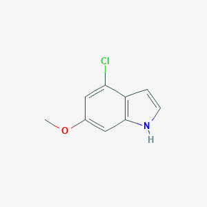 molecular formula C9H8ClNO B043524 4-Chloro-6-methoxyindole CAS No. 93490-31-4