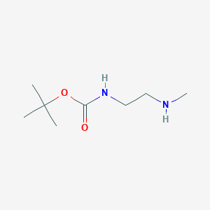 molecular formula C8H18N2O2 B043528 tert-Butyl 2-(methylamino)ethylcarbamate CAS No. 122734-32-1