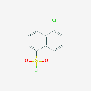 molecular formula C10H6Cl2O2S B043529 5-Chloronaphthalene-1-sulfonyl chloride CAS No. 6291-07-2