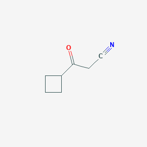 molecular formula C7H9NO B043533 3-环丁基-3-氧代丙腈 CAS No. 118431-89-3