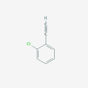 molecular formula C8H5Cl B043536 1-Chloro-2-ethynylbenzene CAS No. 873-31-4
