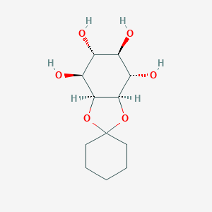 molecular formula C12H20O6 B043559 1,2-O-Cyclohexylidene-myo-inositol CAS No. 6763-47-9
