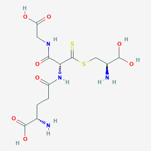 molecular formula C13H22N4O8S2 B043562 Cysteine-glutathione disulfide CAS No. 13081-14-6