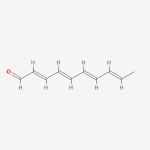 molecular formula C10H12O B043570 2,4,6,8-癸四烯醛 CAS No. 40650-87-1