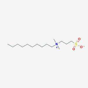 molecular formula C15H33NO3S B043573 N-癸基-N,N-二甲基-3-氨基-1-丙烷磺酸盐 CAS No. 15163-36-7