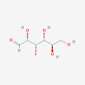 molecular formula C6H11FO5 B043586 3-deoxy-3-fluoro-D-glucose CAS No. 14049-03-7