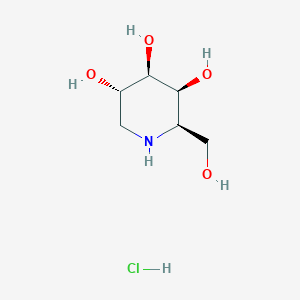 molecular formula C6H14ClNO4 B043602 Migalastat hydrochloride CAS No. 75172-81-5