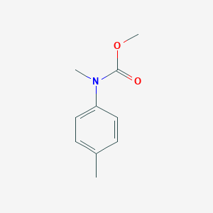 molecular formula C10H13NO2 B043609 Methyl N-methyl-N-(4-methylphenyl)carbamate CAS No. 121825-89-6